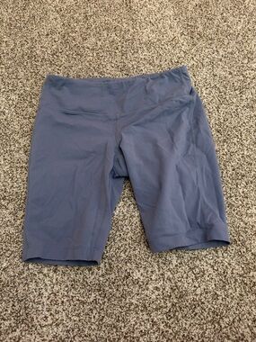 Athleta Dusty Blue Bike Shorts